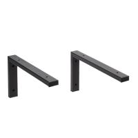 Кронштейн VIANT Г-образный черный, комплект 2 шт. (VKRCH4523-G)